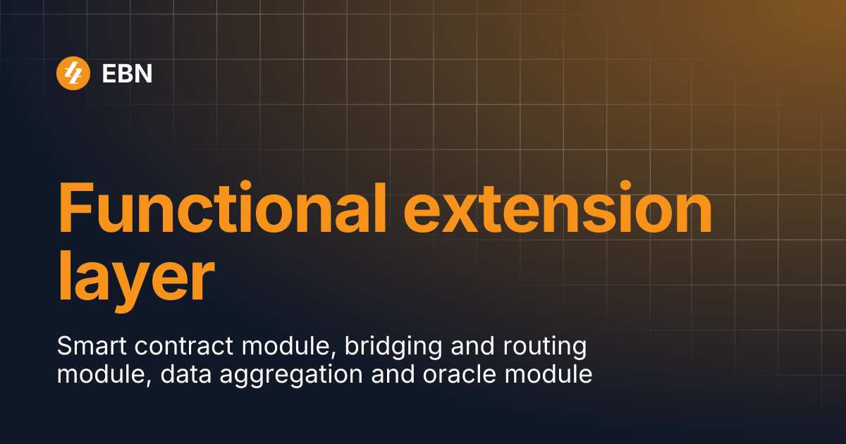 Functional extension layer | EBN
